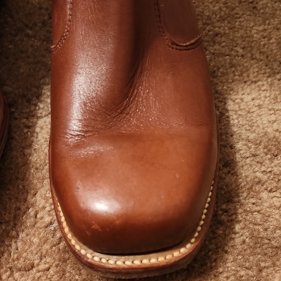 Frye Campus Chunky Boots made in USA - Picture 4 of 16